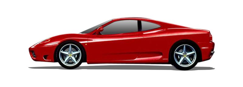 FERRARI 360 Coupe (F131) (1999/03 - 2005/03) 3.6 Modena (294 KW / 400 HP) (1999/03 - 2005/03)