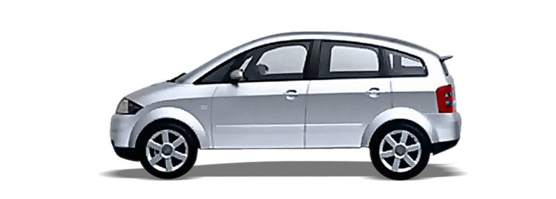 AUDI A2 Hatchback (8Z0) (2000/02 - 2005/08) 1.4 TDI (55 KW / 75 HP) (2000/02 - 2005/08)