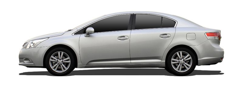 TOYOTA AVENSIS Sedan (_T27_) (2008/11 - 2018/10) 2.0 D-4D (91 KW / 124 HP) (ADT270_) (2011/11 - 2018/10)