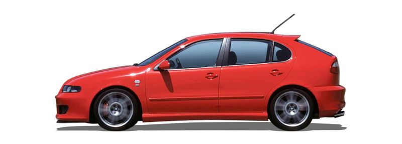 SEAT LEON Hatchback (1M1) (1999/11 - 2006/06) 1.8 20V T (132 KW / 180 HP) (1999/11 - 2006/06)