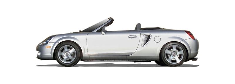 TOYOTA MR2 III Cabrio (ZZW3_) (1999/10 - 2007/06) 1.8 16V VT-i (103 KW / 140 HP) (ZZW30) (1999/10 - 2007/06)