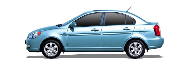 HYUNDAI ACCENT II Liftback (LC) (1999/09 - 2012/12) 1.3  (55 KW / 75 HP) (2000/01 - 2005/11)