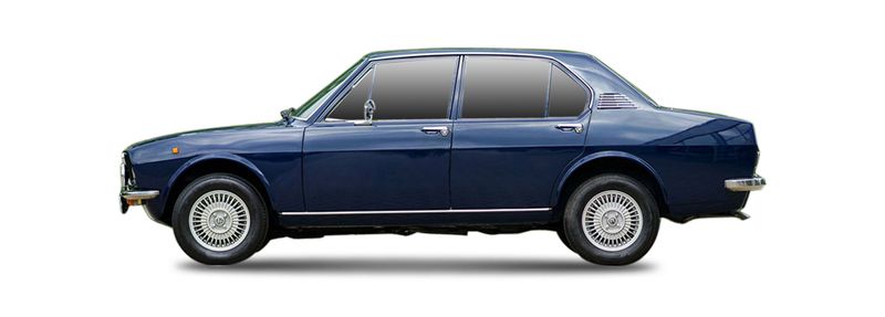 ALFA ROMEO 2300 Sedan (102_) (1974/03 - 1987/12) 2.3  (104 KW / 141 HP) (1974/03 - 1980/10)