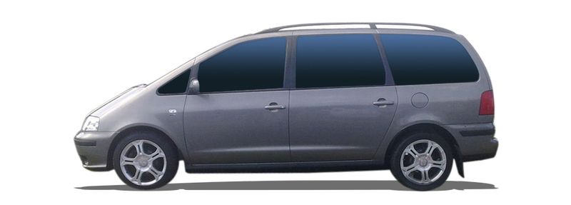 SEAT ALHAMBRA MPV (7V8, 7V9) (1996/04 - 2010/03) 1.9 TDI (85 KW / 115 HP) (2000/06 - 2010/03)