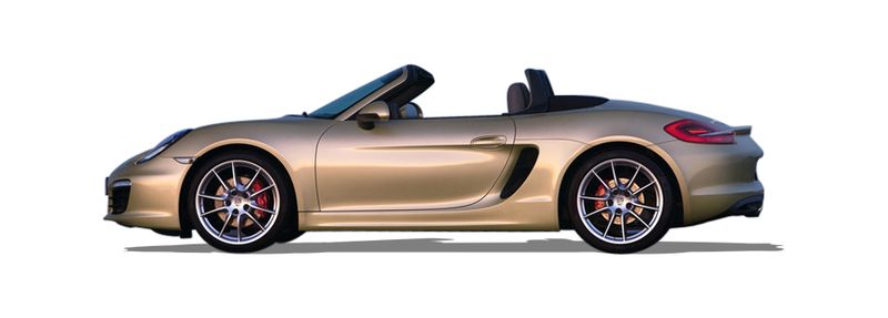 PORSCHE BOXSTER Cabrio (981) (2012/04 - ...) 2.7  (195 KW / 265 HP) (2012/04 - ...)