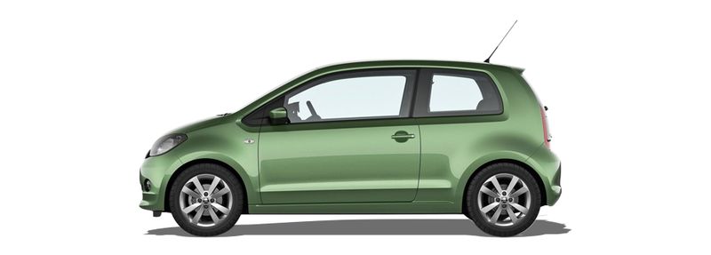 SKODA CITIGO Hatchback (NF1) (2011/10 - 2019/08) 1.0  (44 KW / 60 HP) (2011/10 - 2019/08)