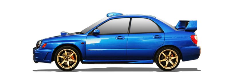 SUBARU IMPREZA Sedan (GD) (1999/09 - 2009/06) 2.0 WRX STi AWD (195 KW / 265 HP) (2001/11 - 2005/07)