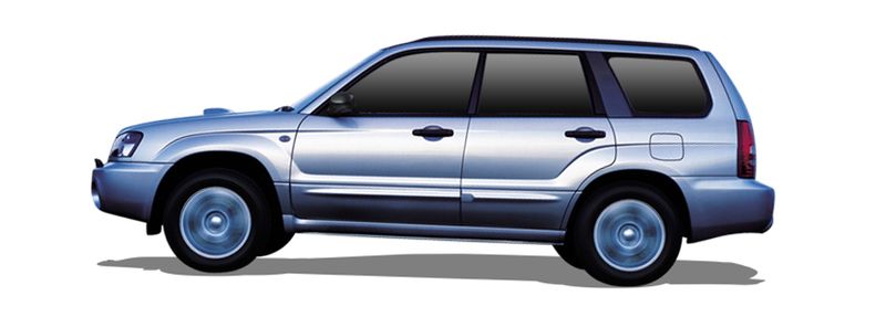 SUBARU FORESTER SUV (SG_) (2002/02 - 2012/12) 2.0  AWD (92 KW / 125 HP) (SG5) (2002/06 - 2005/05)