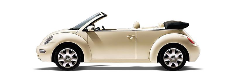 VW NEW BEETLE Cabrio (1Y7) (2002/09 - 2011/12) 1.6  (75 KW / 102 HP) (2003/01 - 2010/09)