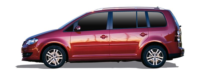 VW TOURAN MPV (1T1, 1T2) (2003/02 - 2010/05) 1.9 TDI (74 KW / 100 HP) (2003/02 - 2004/05)