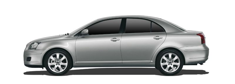 TOYOTA AVENSIS Sedan (_T25_) (2003/01 - 2008/11) 1.8  (95 KW / 129 HP) (ZZT251_) (2003/04 - 2008/11)