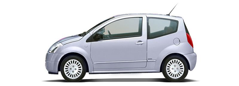 CITROËN C2 Hatchback (JM_) (2003/07 - 2017/09) 1.1  (44 KW / 60 HP) (2003/09 - 2012/09)