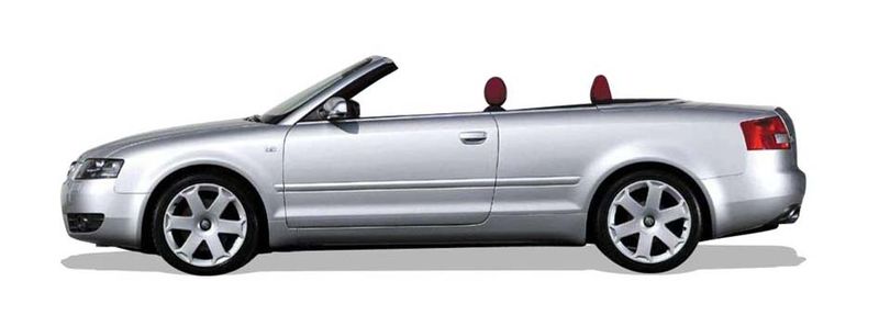 AUDI A4 B6 Cabrio (8H7) (2002/01 - 2009/12) 4.2 S4 quattro (253 KW / 344 HP) (2004/03 - 2005/12)