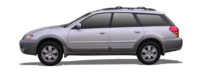 SUBARU OUTBACK Wagon (BL, BP) (2003/09 - 2010/06) 2.5  AWD (121 KW / 165 HP) (2003/11 - 2009/09)