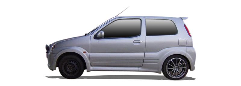 SUZUKI IGNIS I Hatchback (FH) (2000/10 - 2005/12) 1.5 Sport (80 KW / 109 HP) (RG415) (2003/12 - 2005/12)