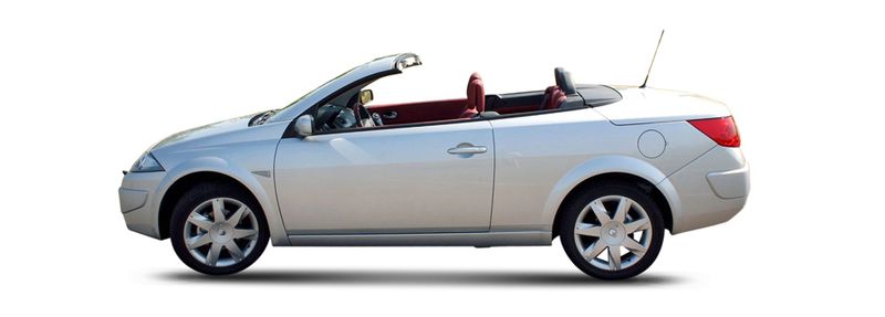 RENAULT MEGANE II Coupé-Cabriolet (EM0/1_) (2003/09 - 2010/03) 2.0 16V Turbo (120 KW / 163 HP) (2004/05 - 2009/03)