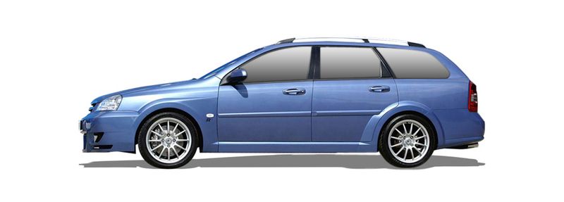 CHEVROLET NUBIRA Station wagon (2005/01 - 2011/12) 1.6  (80 KW / 109 HP) (2005/03 - 2011/12)