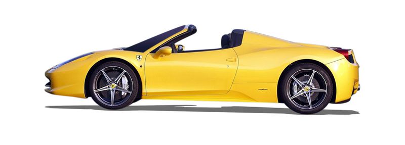 FERRARI 458 Spider (2009/12 - ...) 4.5  (419 KW / 570 HP) (2011/09 - ...)