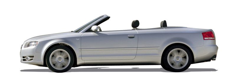 AUDI A4 B6 Cabrio (8H7) (2002/01 - 2009/12) 2.0  (96 KW / 130 HP) (2004/09 - 2005/12)