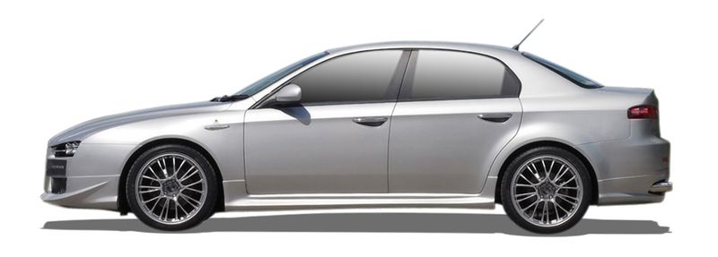 ALFA ROMEO 159 Sedan (939_) (2005/06 - 2012/12) 3.2 JTS Q4 (191 KW / 260 HP) (939AXG22, 939AXH1B) (2005/12 - 2011/11)