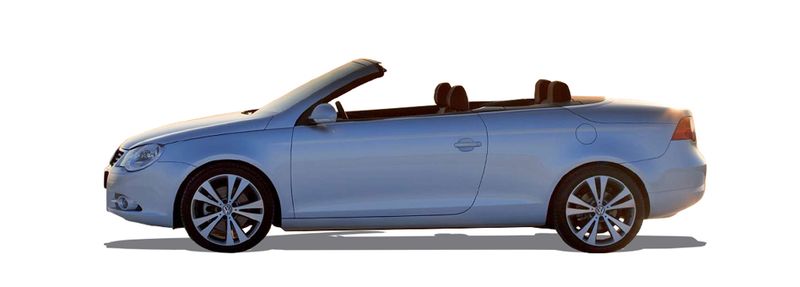 VW EOS Cabrio (1F7, 1F8) (2006/03 - 2015/08) 3.2 V6 (184 KW / 250 HP) (2006/06 - 2009/05)