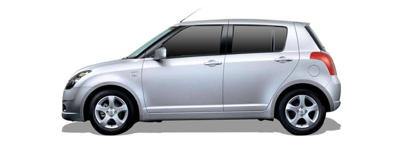 SUZUKI SWIFT III Hatchback (MZ, EZ) (2005/02 - ...) 1.5  (75 KW / 102 HP) (RS 415) (2005/02 - ...)