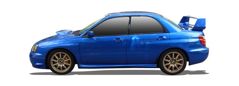 SUBARU IMPREZA Sedan (GD) (1999/09 - 2009/06) 2.5 WRX STi AWD (206 KW / 280 HP) (2005/09 - 2007/12)