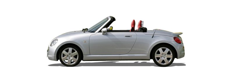 DAIHATSU COPEN Cabrio (L880_, L881_) (2002/03 - 2012/09) 1.3  (64 KW / 87 HP) (2006/03 - 2012/09)