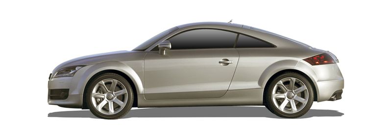 AUDI TT Coupe (8J3) (2006/07 - 2015/01) 3.2 V6 quattro (184 KW / 250 HP) (2006/08 - 2010/06)