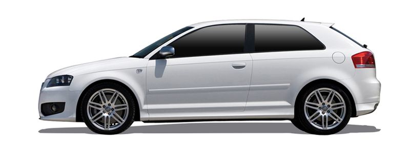 AUDI A3 Hatchback (8P1) (2003/05 - 2013/12) 2.0 S3 quattro (195 KW / 265 HP) (2006/11 - 2012/08)