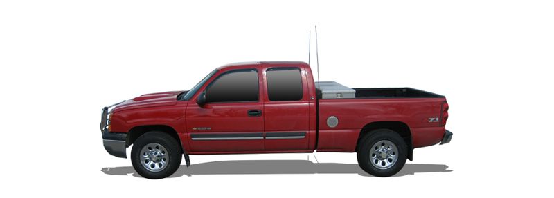 CHEVROLET SILVERADO 1500 Standard Cab Pickup (1997/09 - 2007/12) 5.3  AWD (201 KW / 273 HP) (1999/10 - 2007/12)