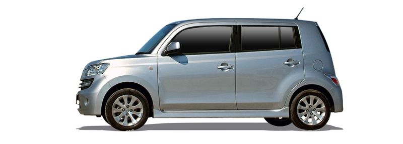 DAIHATSU MATERIA MPV (M4_) (2006/10 - ...) 1.5 ECO 4WD (76 KW / 103 HP) (2006/10 - ...)