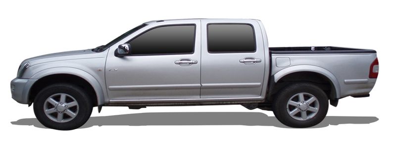 ISUZU D-MAX I Pick-up (TFR, TFS) (2002/05 - 2012/12) 2.5 DiTD 4x4 (100 KW / 136 HP) (TFS86_) (2007/01 - 2012/06)