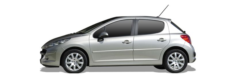 PEUGEOT 207 Hatchback (WA_, WC_) (2006/02 - 2015/12) 1.6 16V RC (128 KW / 174 HP) (2007/02 - 2012/12)