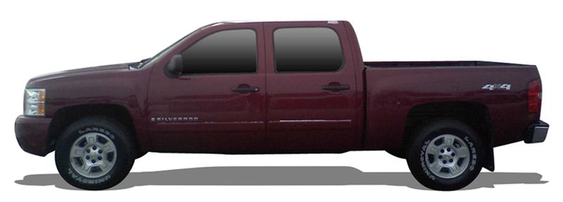 CHEVROLET SILVERADO 1500 Pick-up (2006/09 - ...) 5.3 FlexFuel AWD (232 KW / 316 HP) (2007/01 - ...)