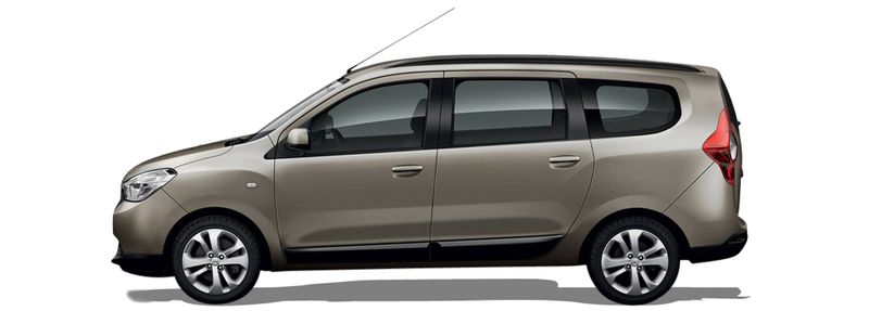 DACIA LODGY MPV (JS_) (2012/03 - ...) 1.6  (61 KW / 83 HP) (2012/03 - ...)