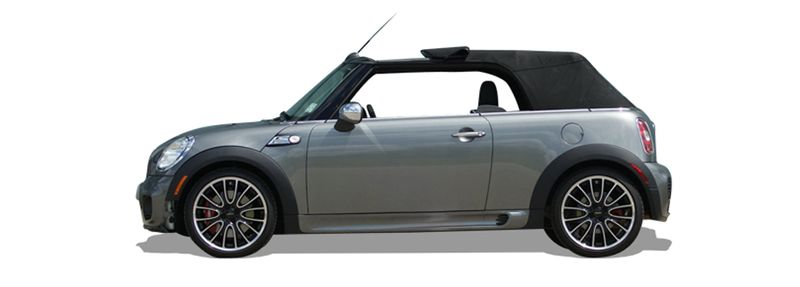 MINI MINI Cabrio (R57) (2007/10 - 2015/06) 1.6 John Cooper Works (155 KW / 211 HP) (2008/08 - 2015/05)