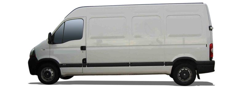 RENAULT MASTER III Panelvan/Van (FV) (2010/02 - ...) 2.3 dCi 100 FWD (74 KW / 101 HP) (FV0A, FV0B, FV0G, FV0H, FV0K) (2010/02 - ...)