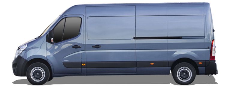 RENAULT MASTER III Panelvan/Van (FV) (2010/02 - ...) 2.3 dCi 125 RWD (92 KW / 125 HP) (FV0A, FV0C, FV0D, FV0H, FV0J, FV0K) (2010/02 - ...)