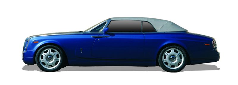 ROLLS-ROYCE PHANTOM VII Drophead Coupe (RR2) (2007/06 - 2017/07) 6.8 V12 (338 KW / 460 HP) (2007/06 - 2017/07)