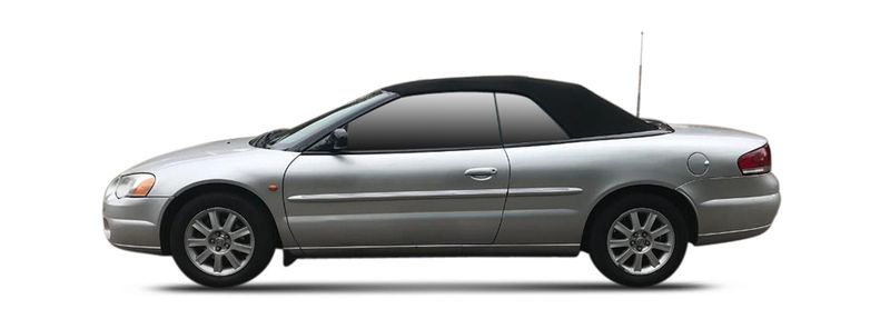 CHRYSLER SEBRING Cabrio (JR) (2001/04 - 2007/06) 2.7 Flexfuel (149 KW / 203 HP) (2002/09 - 2006/12)