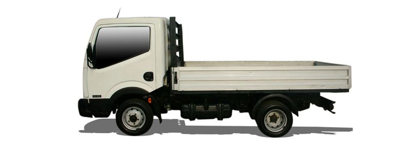 NISSAN CABSTAR Platform şasi (F24M, F24W) (2006/09 - 2013/12) 2.5 28.11 DCI, 32.11 DCI, 35.11 DCI (81 KW / 110 HP) (F24M) (2006/09 - 2013/12)