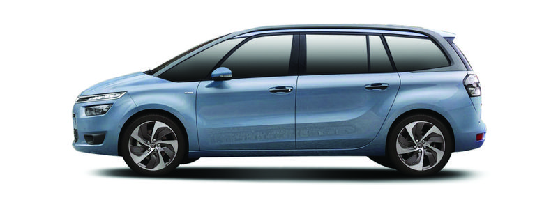 CITROËN C4 GRAND PICASSO II MPV (DA_, DE_) (2013/06 - ...) 1.6 VTi 120 (88 KW / 120 HP) (2013/09 - ...)