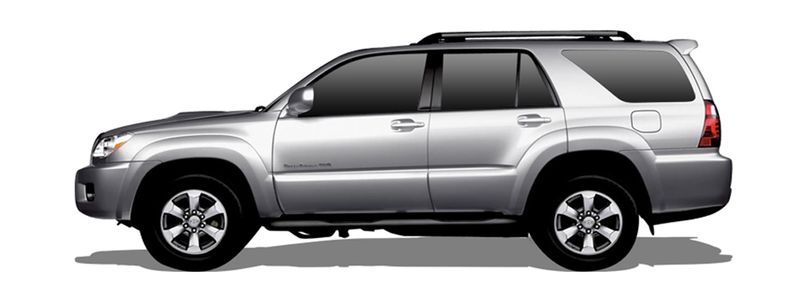 TOYOTA 4 RUNNER V SUV (_N28_) (2009/03 - ...) 4.0  (202 KW / 275 HP) (GRN280_) (2010/01 - ...)