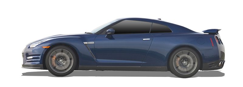 NISSAN GT-R Coupe (R35) (2007/12 - ...) 3.8 V6 4WD (404 KW / 550 HP) (2011/10 - ...)