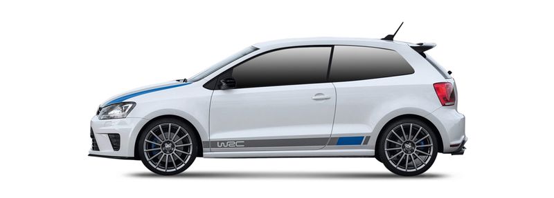 VW POLO V Hatchback (6R1, 6C1) (2009/03 - ...) 2.0 R WRC (162 KW / 220 HP) (2013/08 - 2014/05)