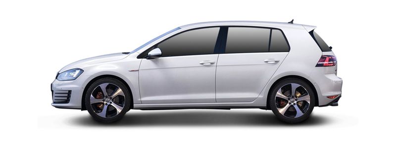 VW GOLF VII Hatchback (5G1, BQ1, BE1, BE2) (2012/08 - ...) 2.0 GTI (162 KW / 220 HP) (2013/04 - ...)