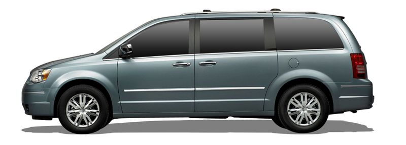 CHRYSLER GRAND VOYAGER V MPV (RT) (2007/10 - ...) 3.6 FFV (208 KW / 283 HP) (2011/02 - ...)