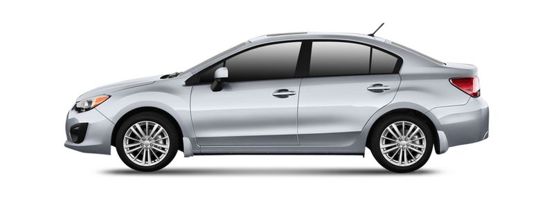 SUBARU IMPREZA Hatchback (GP_) (2011/10 - ...) 1.6 i (84 KW / 114 HP) (GP2) (2012/06 - 2016/09)