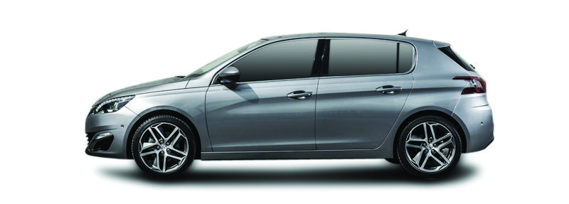 PEUGEOT 308 II Hatchback (LB_, LP_, LW_, LH_, L3_) (2013/09 - ...) 1.6 THP (115 KW / 156 HP) (2013/09 - ...)